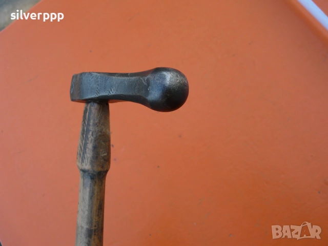  Стар немски тенекеджийски чук - 325 , снимка 3 - Други инструменти - 53046435