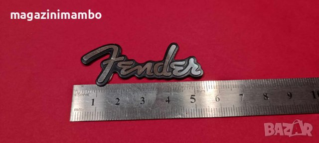 Fender Spaghetti logo 3D табелки, снимка 5 - Китари - 44012383
