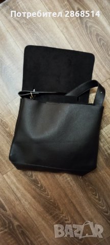 Дамска кожена чанта, снимка 3 - Чанти - 39580850