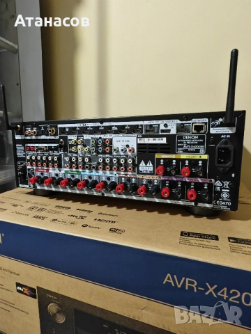 Denon AVR X 4200 W ресийвър усилвател за домашно кино с дистанционно и микрофон за калибриране , снимка 17 - Ресийвъри, усилватели, смесителни пултове - 52484642