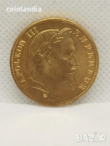 позлатена момента 50 франка репродукция 