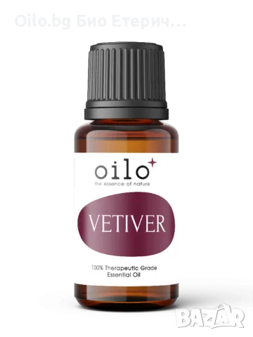 Oilo БИО Етерично Масло от Ветивер - Vetiver Oilo 5 мл.