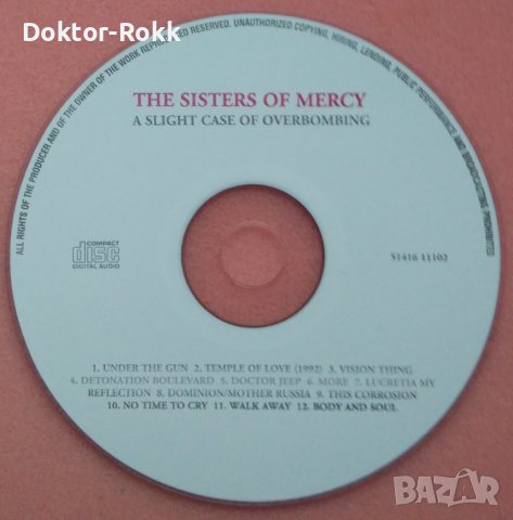 The Sisters Of Mercy – A Slight Case Of Overbombing (CD) 1993
