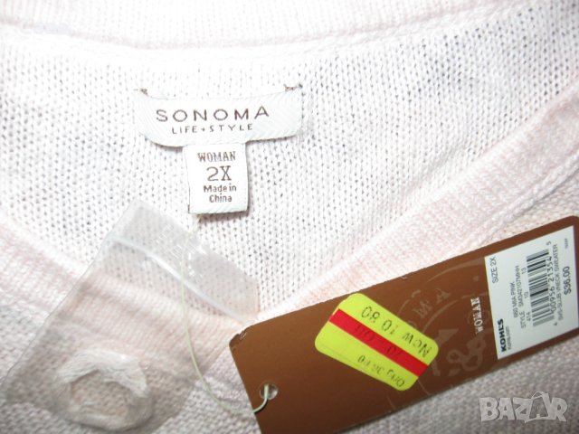 Пуловер SONOMA  дамски,5-6ХЛ, снимка 1 - Блузи с дълъг ръкав и пуловери - 40430542