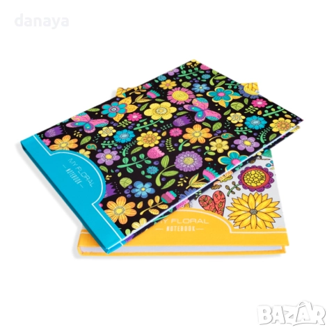 6011 Бележник Тефтер Скицник за рисуване и писане, цветни твърди корици, 80 листа, А5, снимка 5 - Ученически пособия, канцеларски материали - 51776244