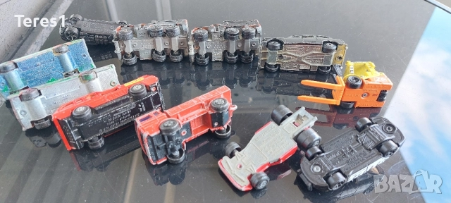 Мачбокс метални колички 10бр + 1 Хотуилс подарък, снимка 3 - Колекции - 51905359