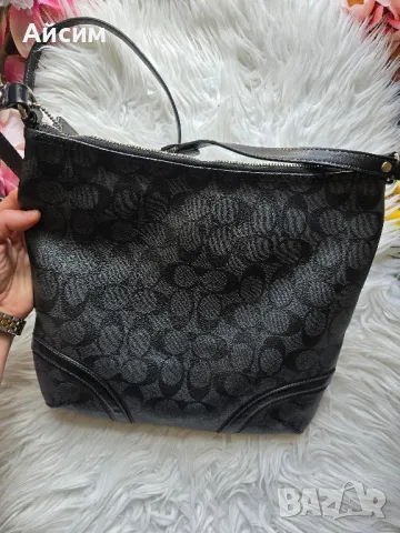 оригинална кожена  чанта Coach, снимка 8 - Чанти - 47518991