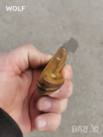 Български ръчна изработка фино ножче, снимка 6 - Ножове - 48774241