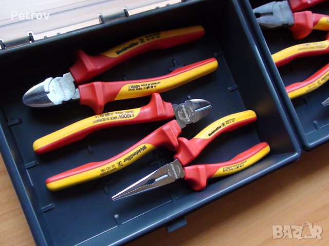 WEIDMÜLLER Germany - ТОП PROFI VDE 1000 V Клещи + Резачки!!ЧИСТО НОВИ!!ORIGINAL Weidmüller GERMANY!!, снимка 4 - Клещи - 36052084