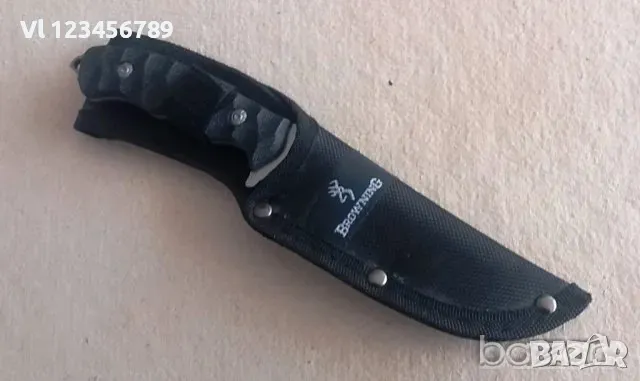 Browning 3 модела на ловен нож с калъф 22-23 см, снимка 9 - Ножове - 48777049