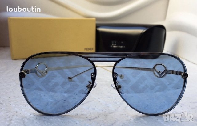 Fendi 2020 дамски слънчеви очила унисекс мъжки, снимка 2 - Слънчеви и диоптрични очила - 28347709