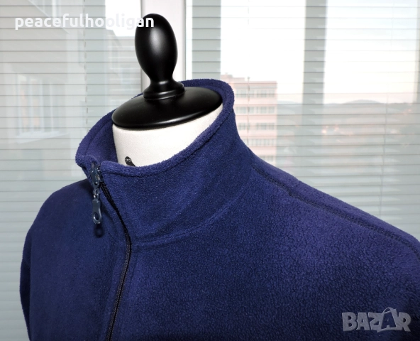 Polo Ralph Lauren Sport Mens Full Zip  Polar Fleece Jacket Ink Blue Size L /XL , снимка 6 - Суичъри - 52670975