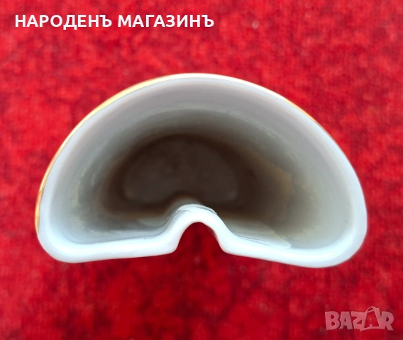 Порцеланова ваза за стена с ловен мотив дивеч порцелан цветя  , снимка 10 - Други ценни предмети - 53524850