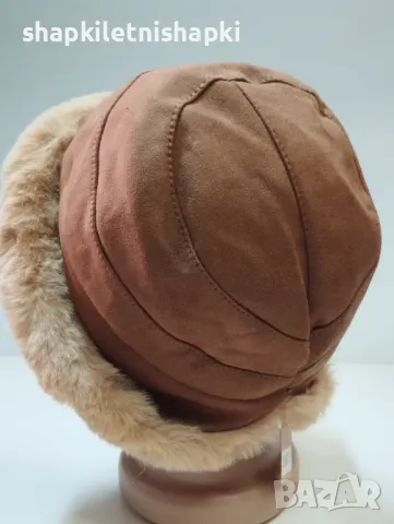 Дамска шапка лукс 148, снимка 3 - Шапки - 48014521