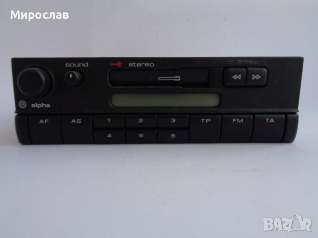VW BLAUPUNKT ALPHA CC EU РАДИО КАСЕТОФОН 