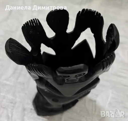 Фигура от абаносово дърво, снимка 9 - Статуетки - 50408634