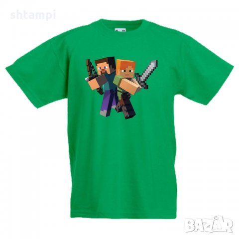 Детска тениска майнкрафт Minecraft 6, снимка 2 - Детски тениски и потници - 32938748