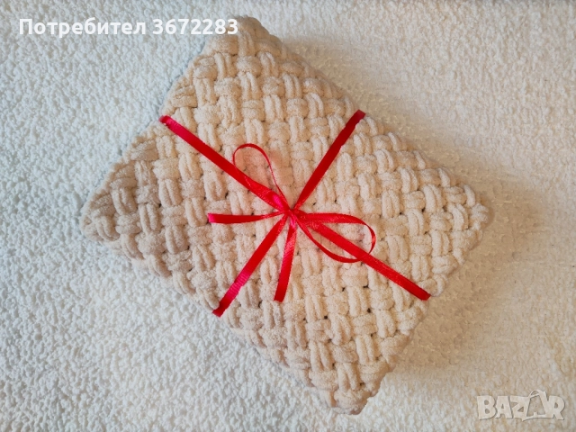 Ръчно плетено детско/бебешко одеяло от мека прежда, снимка 2 - Спално бельо и завивки - 51887872