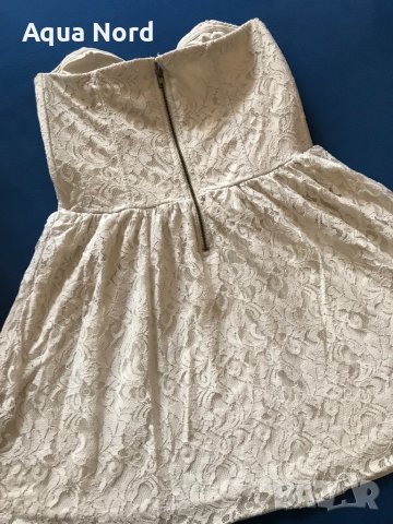 Елегантна дантелена рокля Л, снимка 4 - Рокли - 38569895