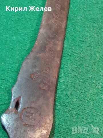W ВУЛКАНЪ ВАРНА Стар ФИГУРАЛЕН НОЖ за ПИСМА от ЦАРСКО ВРЕМЕ Фабрика ВУЛКАН Легирана СТОМАНА 30162 , снимка 17 - Антикварни и старинни предмети - 37983665