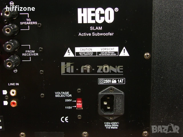  Субуфер Heco sub slam 12a , снимка 9 - Тонколони - 53414047