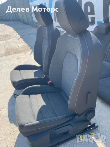 Полу кожен  салон , седалки за Seat Leon Sportstourer Xcellence 2. 0TDI, 4x4, 150 кс. , двигател DTT, снимка 4 - Части - 50986560