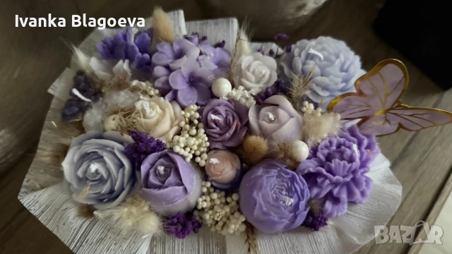 Вечен букет от ароматни свещи, снимка 9 - Декорация за дома - 49808680