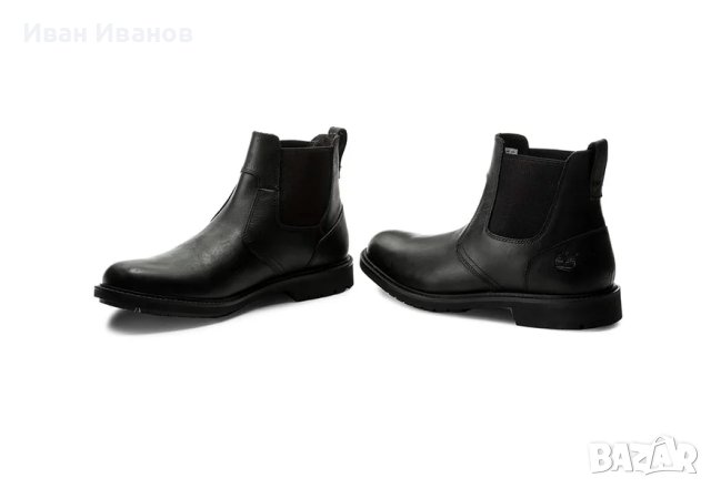 боти/ челси TIMBERLAND  Stormbucks Chelsea 5551R кожени номер 42 , снимка 3 - Мъжки боти - 43887759