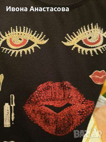 БЛУЗКА С КЪС РЪКАВ, снимка 1