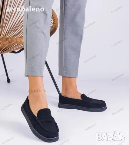 Дамски мокасини от еко велур Sevilia, 4цвята , снимка 7 - Дамски ежедневни обувки - 48951997