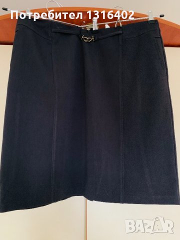 Черна права пола р-р XL, снимка 1