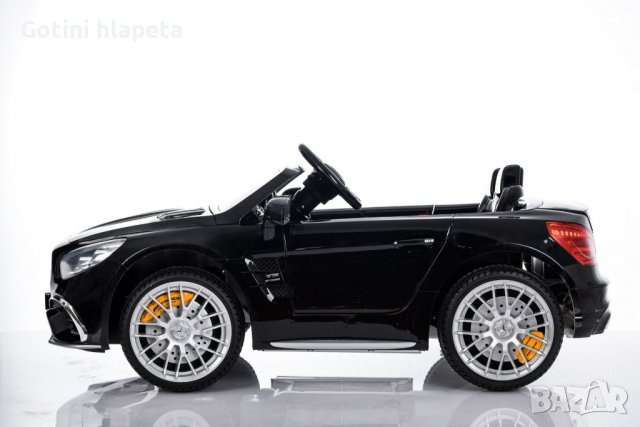 Акумулаторен КОЛА Mercedes Benz SL65 AMG 12V батерия,функция за люлеене, снимка 15 - Детски велосипеди, триколки и коли - 37299485