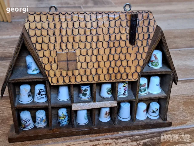 колекция порцеланови напръстници с поставка за стена , снимка 14 - Колекции - 47591545