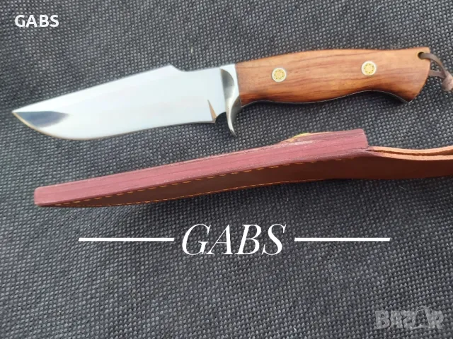 Висококачествен ръчно изработен нож с кожена кания,LN411, снимка 6 - Ножове - 49396550