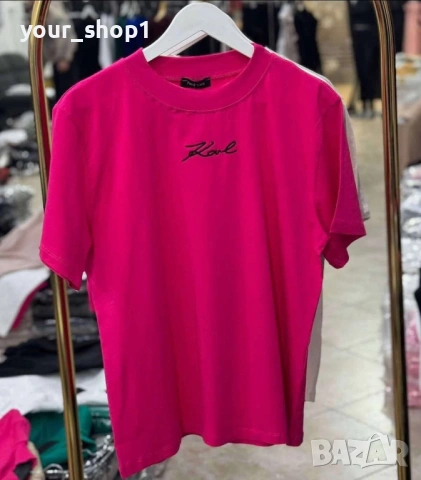 Karl Lagerfeld дамска тениска , снимка 4 - Тениски - 53606427