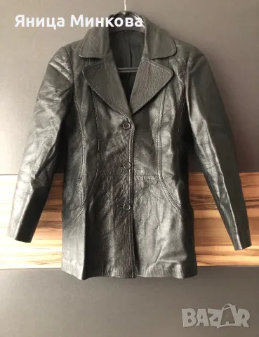Дамско сако, естествена кожа, снимка 2 - Якета - 49189037