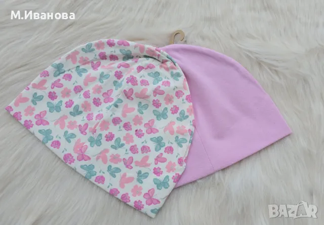 Детски шапки пролет/есен, снимка 4 - Шапки, шалове и ръкавици - 49585974