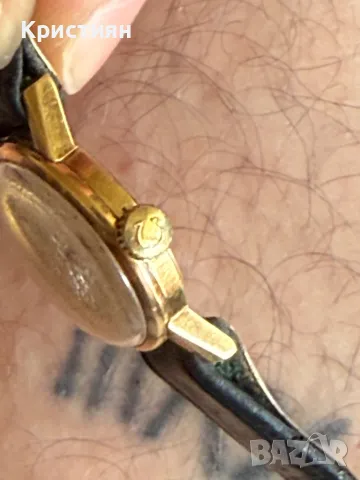 Дамски ръчен часовник OMEGA позлатен, снимка 6 - Дамски - 50280946