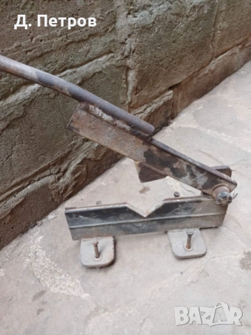 Ръчна преса за огъване на тел