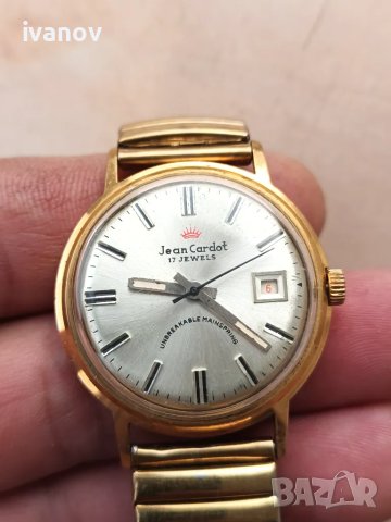 Часовник Рoljot Jean Cardot, снимка 3 - Мъжки - 48142112