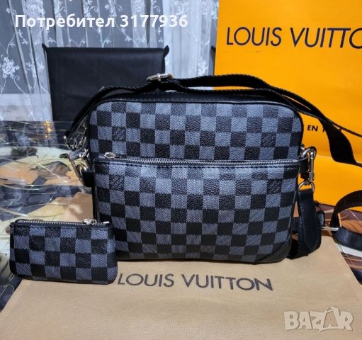 Мъжка чанта Louis Vuitton , снимка 1 - Чанти - 38832439