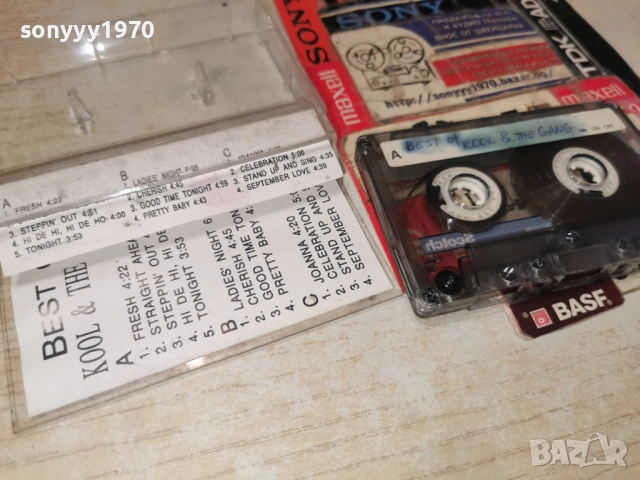KOOL & THE GANG TAPE 0901261601, снимка 5 - Аудио касети - 53045051