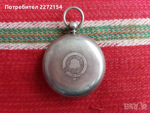 Сребърен 925 джобен часовник , снимка 3 - Антикварни и старинни предмети - 49740264