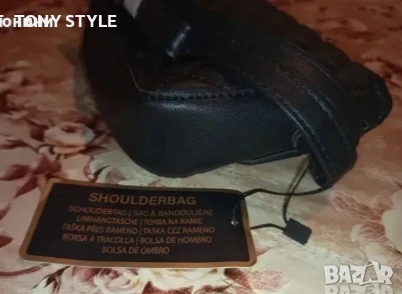 Нова Кожена Дамска Чанта с Етикет , снимка 5 - Чанти - 51696854