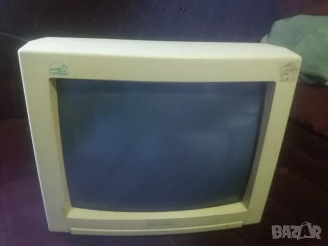 Цветен CRT 14" VGA ретро мониглр, снимка 3 - Монитори - 47683209