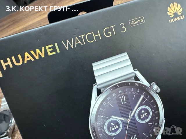 Смарт часовник Huawei Watch GT3, 46 mm, Stainless Steel, Silver, снимка 7 - Мъжки - 52184475