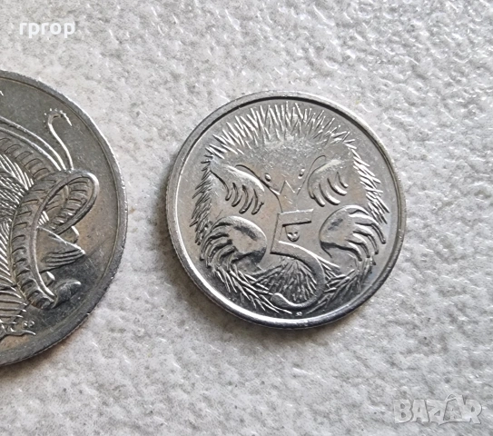Австралия. Лот .5, 10 ,20, 50 цента .Кралицата на средна възраст., снимка 5 - Нумизматика и бонистика - 41411682