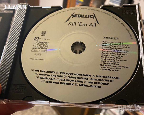 Metallica , снимка 7 - CD дискове - 40935789