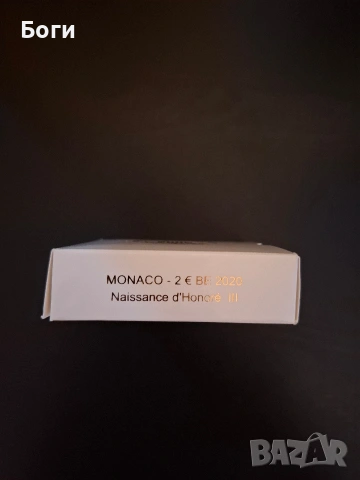 Колекционерска монета 2 евро Монако 300 години от рождението на Хенри 3, снимка 5 - Нумизматика и бонистика - 53511823