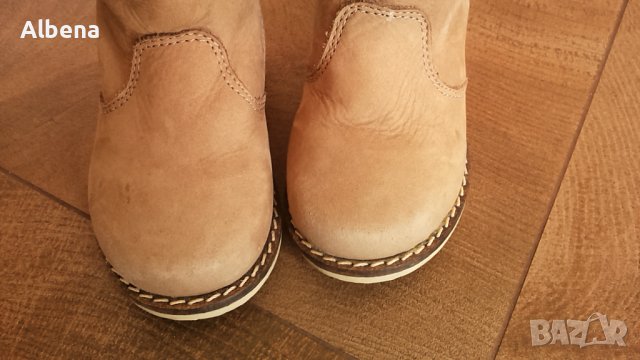 ZARA Real Leather Kids Shoes Размер EUR 20 бебешки зимни естествена кожа 193-12-S, снимка 13 - Бебешки боти и ботуши - 38215819